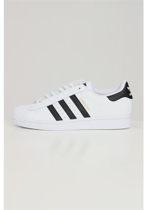 SUPERSTAR men's black and white sneakers ADIDAS ORIGINALS | EG4958.